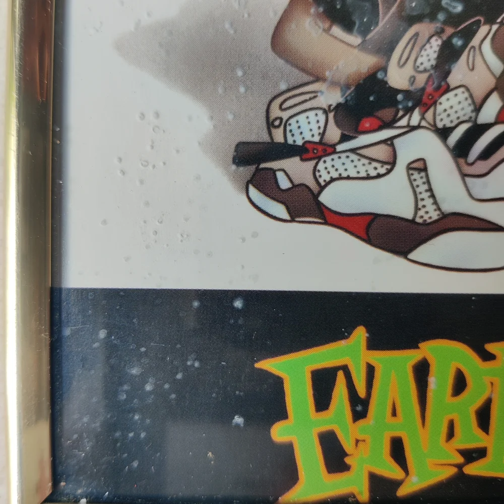 Nike Aerospace Poster Best on Earth Mars Jordan Bugs Bunny Marvin Space Jam 8x10